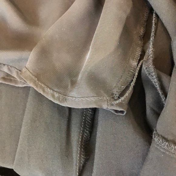 Free flowing black maxi skirt minimalist boho - Picture 4 of 6